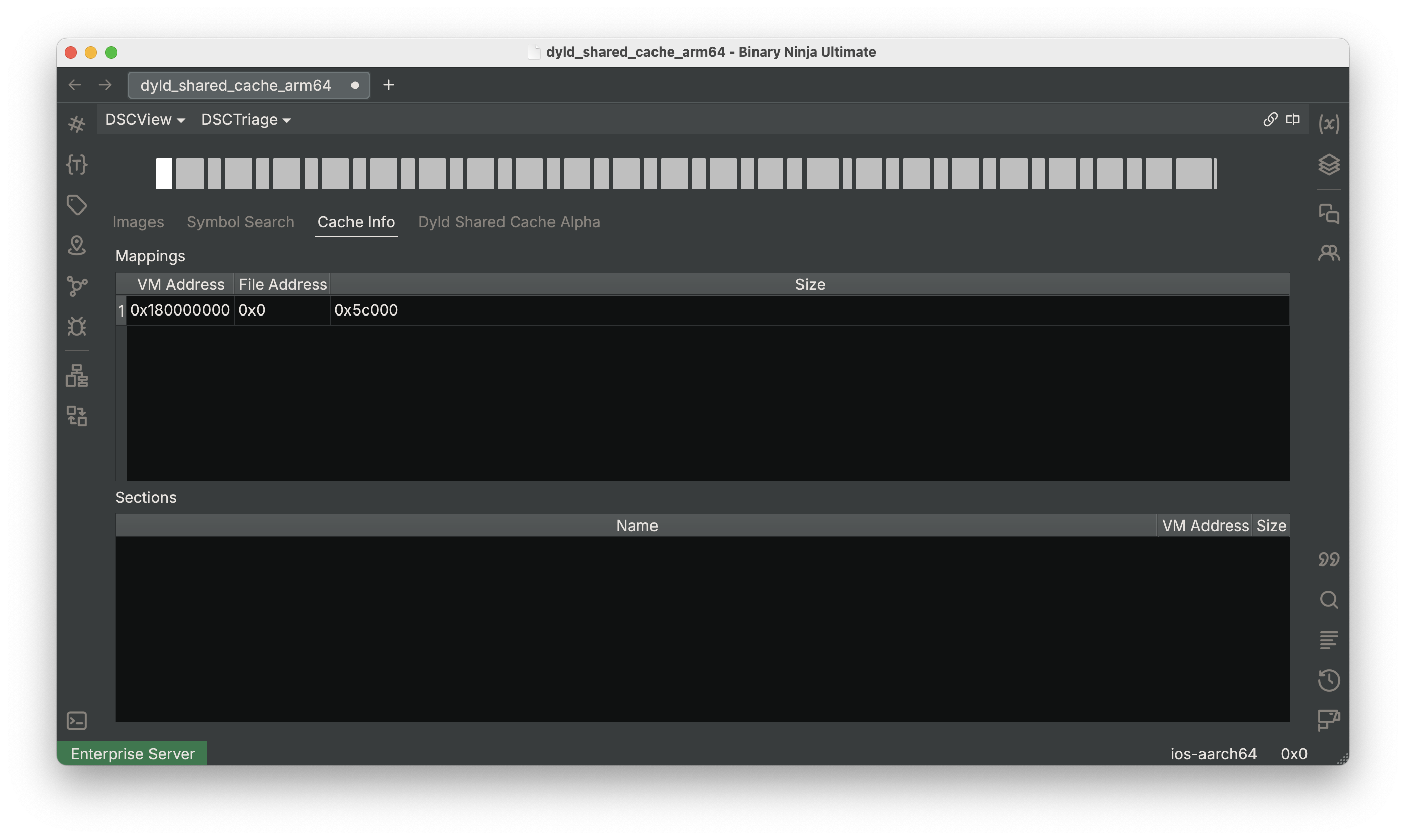 Dyld Shared Cache Cache